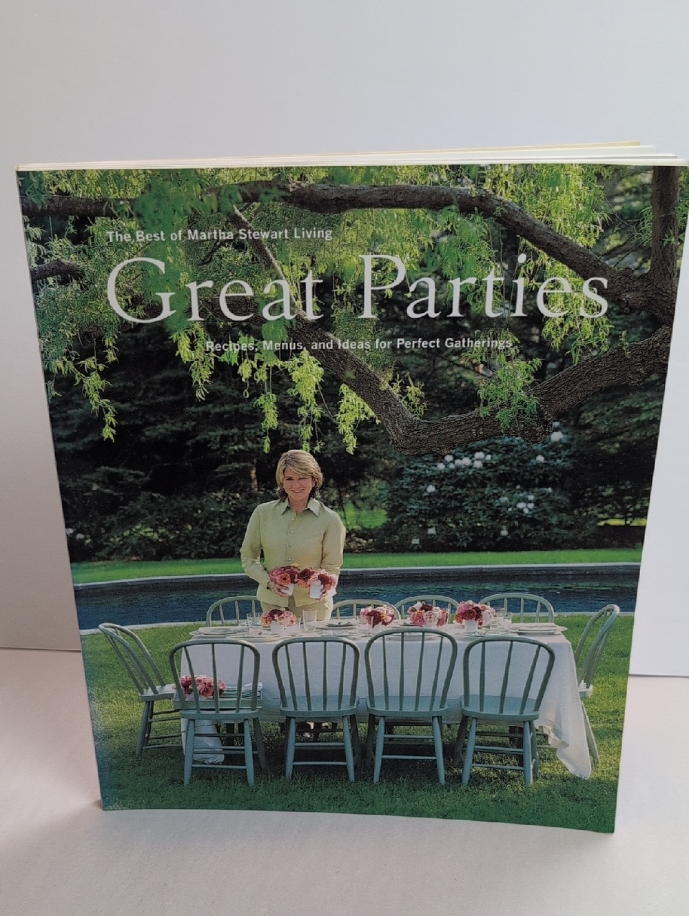 Martha Stewart Great Parties Soft Cover 1st Edition Book Recipes Menus Ideas